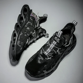 Män skor Sneakers Manlig Mens casual Skor tenis Lyxiga skor Tränare Ras av vita Skor mode loafers löparskor för män