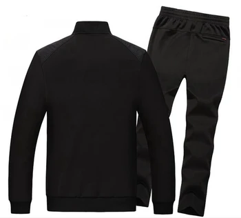 Män Stora Storlek Passar Plus Size Sweat Suit Våren Sportkläder Stor Storlek för Män Träningsoverall 8XL 7XL 6XL Joggaren Passar för Män Outfit