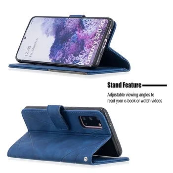 Mål På för Telefonen Samsung Galaxy S20 S Not 20 Ultra 20Ultra S10 Note10 Lite 10Lite 9 Plus S10e Magnet Plånbok Flip Läder Omslag