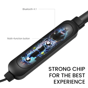 Nackbygeln Sport Trådlösa Bluetooth-Hörlurar-Mini-i-örat Kör Headset Med Mikrofon för iPhone 11 Pro Max Huawei de Flesta Smartphones