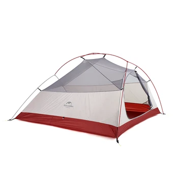 Naturehike Moln Upp Serien Klassisk och Uppdaterad Version 1 2 3 Person Ultralätta Tält 20D Nylon Tält Utomhus Camping Vandring Tält