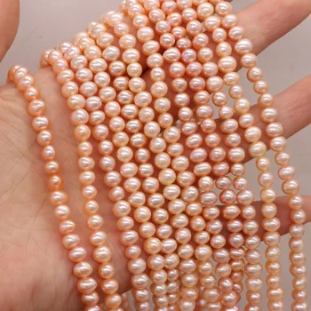 Naturlig Sötvatten Pärlor Ris Form isolering Lösa Pärlor För smycken gör DIY halsband armband tillbehör