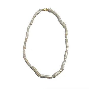 Naturliga Barock Pärla Trasiga Rakt Hål Lösa Pärlor För Smycken Gör DIY-Armband Halsband Handgjorda Spacer Pärlor 4-5MM