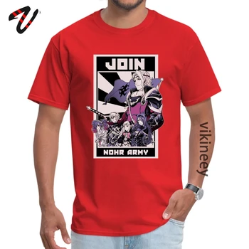 Nohr Fire Emblem T-Shirt Spel Kort Ärm 2019 Het Försäljning för Män Sommar Toppar, T-Shirt O Nacke Bomull av Högsta Kvalitet Kläder
