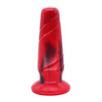 NUUN nya stora anal leksaker med sucker flytande silikon tjock butt plug anus expandera dildos YOCY färgglada sexleksaker vagina massage