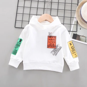Ny Våren Hösten Barn Mode Kläder Baby Pojkar Flickor Maskerade T-Shirt Barn Spädbarn Bomull Kläder För Barn Casual Luvtröjar