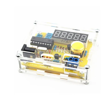 Nya Ankomst-DIY-Kit 1 hz-50 mhz kristalloscillator Tester Frekvens Counter
