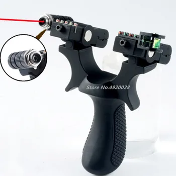 Nya offentlig jakt harts slangbella lasersikte precision skytte med gummiband vuxen slangbella för att skjuta tävling 2019