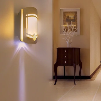 NYA rörelsesensorn vägglampa Toalett Ljus Vägg Lampa i Norden Wall Lamp Led Badrum-Spegel, Ljus Vägg Lampetter Ljus Inomhus Belysning