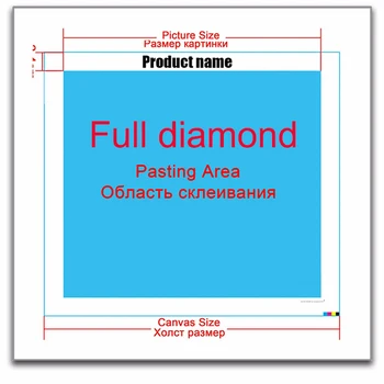 Nya stil 3D-diy diamond målning cross handarbete runda hela handarbete diamond cross stitch vinter kollektion KBL