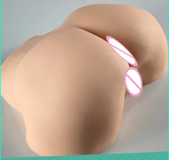 Nyaste! 3D-Stora Vackra Rumpa Manliga Masturbator Riktig Vagina Och Anal TPE Sex Doll Vuxen Produkter Kön Butik