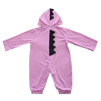 Nyfödda Barn och tjejer Flickor Killar Romper Jumpsuit Kläder Rolig dinosaurie Spädbarn Kläder Våren Hösten babykläder