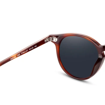 O ' MALLEY Vintage Solglasögon för Kvinnor Polariserade Mens Solglasögon Varumärke Designer 2020 Oval Retro-Acetat Solglasögon UV400 OV5183