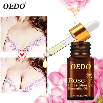 OEDO Ros Plantera Breast Enhancer Massage Oil Bröstförstoring Behandling Attraktiva Bröst Lyft Storlek Förstora Upp Fastare Byst