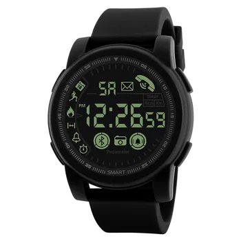 Offentlig Bluetooth smartwatch Män sport Digital klocka Fitness Tracker Militär Armé klockor Sport Stegräknare vattentät#1230