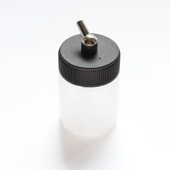 OFIR 10 st/mycket Transparent Airbrush Plast 22cc flaska Professionell färg cup för Enstaka Aciont Airbrush # AC019-10x