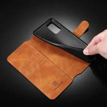 Om Ett Plus 8T Flip Case Retro Läder-Kort Slot Plånbok Huden för OnePlus 8T Fall Oneplus 8 Pro 8Pro 8 T T8 skalet Fundas