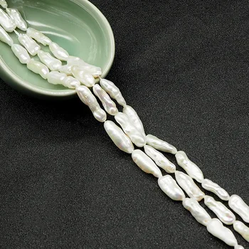 Oregelbunden Form Naturliga Barock Sötvatten Pärlor Pärlor 16-22mm Lösa Pärlor För Smycken Gör DIY Halsband ca 20st