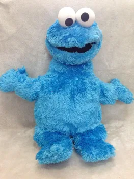 Original Nya Sesame Street Cookie Monster Plush Docka 55cm Söt Fyllda Leksaker Barnen Mjuka Leksaker Presenter Till Barn leksaker peluche