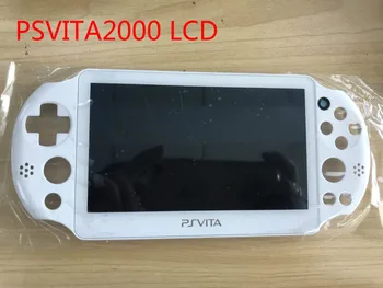 Original Vit lcd-Skärm för ps vita-2000 psvita psv smal 2001 lcd-display med touch screen med Ram