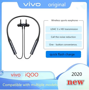 Original, Vivo iQOO ny trådlös Bluetooth-sports headset hals typ original kompatibel med iPhone