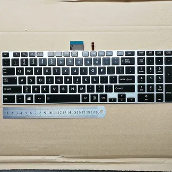 OSS bakgrundsbelyst Ny laptop tangentbord för Toshiba L850 L855D L855 L850D P850 X870 engelska black
