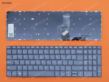 OSS Språket notebook ny ersättare tangentbord för Lenovo IdeaPad 320-15ABR 320-15IAP 320-15AST 320-15IKB 320-15ISK GRÅ win8
