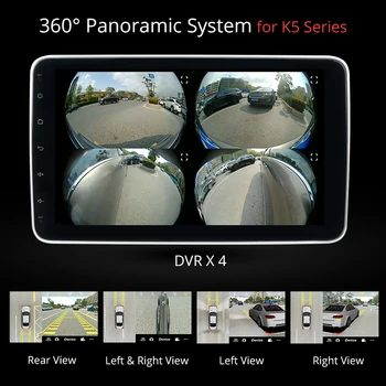 Ownice K5 Vridbar 1 din 2din 10.1 Bil radio Universal dvd-spelare GPS navi-DSP 360 Panorama SPDIF-förstärkare Optiska Banan