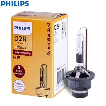 Philips Xenon Standard D2R 85126C1 35W Original Xenon HID strålkastare Bil Lampan Auto Lampa ECE OEM-Kvalitet (Singel)