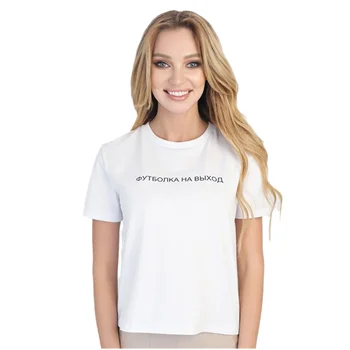 Porzingis Kvinnors Tröja Unisex T-shirt Sommaren Tee ryska Inskriften Tryckt Streetwear Casual Grafisk Kvinna Tshirt