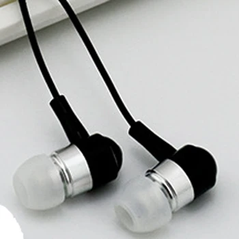 Qijiagu Mode Atmosfär För In-Ear Trådbundna Hörlurar Tråd Metal I-Hörlurar Universella In-Ear-Kontakt Lämplig för Mobiltelefoner