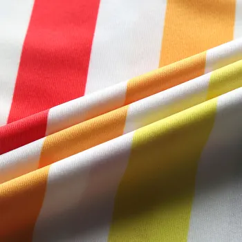 Rainbow Män T Shirt Randig Tee för Man Vertical Stripe Besättningen Hals, Kort Ärm Topp Tees Män