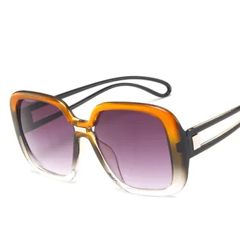 RBRARE Square Överdimensionerade Solglasögon för Kvinnor Lyxigt Varumärke Kvinnor Solglasögon Vintage solglasögon För Män Retro Oculos De Sol Feminino