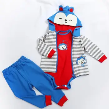 Reborn Docka kläder för 17-18-tums 24inch Reborn Baby Dolls Kläder Uppsättningar bebes reborn pojke flicka silikon dockor leksaker