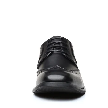 ROXDIA plus size 39-48 män bröllop skor microfiber läder för man klä skor för män oxford lägenheter formell verksamhet sko RXM093
