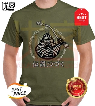 Samurai Dj Nya Mode-Kläder, Hip-Hop Enkel Skarvning Tee Toppar 3D Tryckta T-Shirts