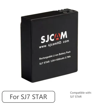 SJCAM Batteri Uppladdningsbart Batteri För SJCAM SJ10Pro SJ9 SJ8 SJ6 SJ7 M20 SJ4000 SJ5000 Serien Action Kamera Tillbehör