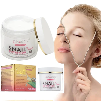 Snigel Face Cream Hyaluronsyra Fuktighetskräm Anti Skrynkla Närande Anti Aging Collagen Snigel Serum Day Cream Skin Care Produkt