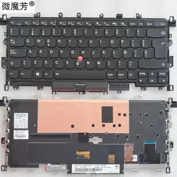SP laptop tangentbord för LENOVOS Thinkpad X1 Carbon Gen 4 4 2016 Bakgrundsbelyst SN20K74755 KB het försäljning spanska 01AV186 00PA707