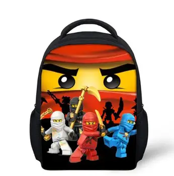 Spelet Ninjago väskor Skola för Pojkar i Förskolan Boka Ryggsäck för Barn Elevens skolmaterial Pojkar Bookbags