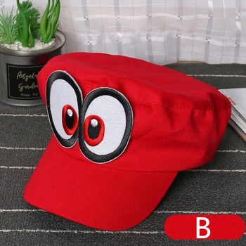 Spelet Super Mario Odyssey Hat Vuxna Barn Anime Cosplay Cap Handgjorda
