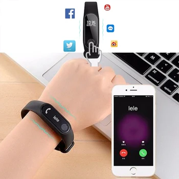 Sport Armband Smart Klocka Kvinnor Män För Android IOS Smartwatch Fitness Tracker Electronics Smart Klocka Smartwach Smart-klocka