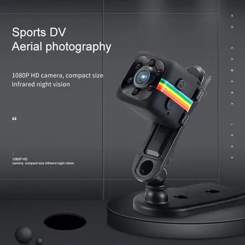 Sq11 Mini-Kamera Hd 1080p Night Vision Bil Dvr Videokamera Ir-Video Recorder Sport Digital Kamera micro-inspelare