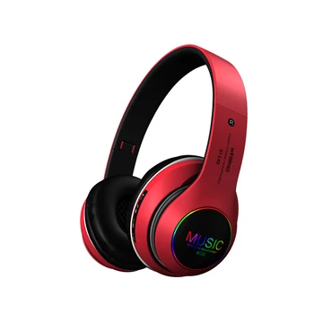 ST-L63 Vikbara Over-Ear Headset med Aktiv brusreducering Trådlös Bluetooth-5.0 Hörlurar HiFi Hörlurar För tv-Spel Nya