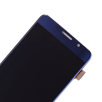 Super Amoled För Samsung Galaxy Note 5 Not5 N920A N9200 SM-N920 N920C LCD Display med Touch Screen Digitizer Montering fri frakt