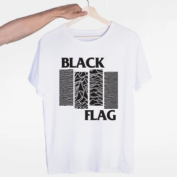 Svart Flagga T-shirt Sommaren O-Hals och Kort Ärm Punk Rock Band Henry Rollins Stora Barer Tshirt