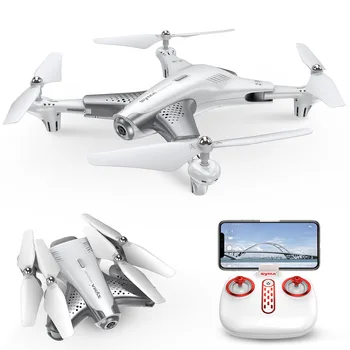 Syma Z3 RC Helikopter Smart Fällbar RC Drone Med 720p FPV WI-fi HD-Kamera i realtid Höjd Hålla Huvudlösa Läge Quadcopter Leksaker