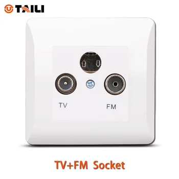 TAILI EU: s TV-FM-uttag TV-FM-uttag tv radio utlopp radio socket TL0664