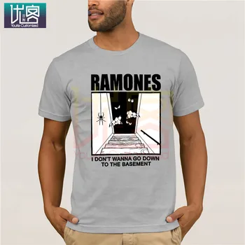 Tee Shirt Ramone Källaren Blanc Tshirt Stil Stil Rond Tee Tee Shirt Personnalise Jersey t-shirt Hip Hop För Män Toppar