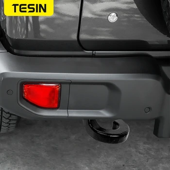 TESIN Bil Yttre Delar Auto Trailer Krok för Jeep Wrangler JL Fordonets dragkrok för Jeep Wrangler JL 2018+ Tillbehör